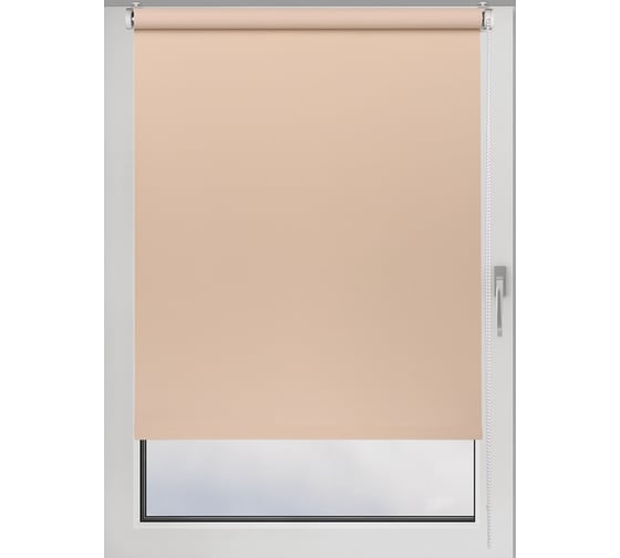Рулонная штора PRAKTO BLACKOUT COLOR 65x160 см, какао 9403219022