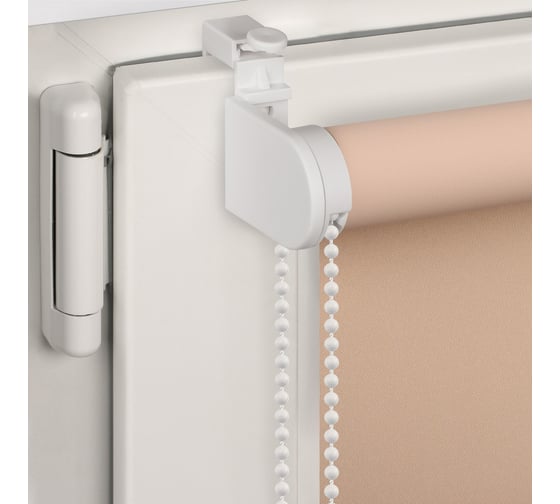 Рулонная штора PRAKTO BLACKOUT COLOR 65x160 см, какао 9403219022