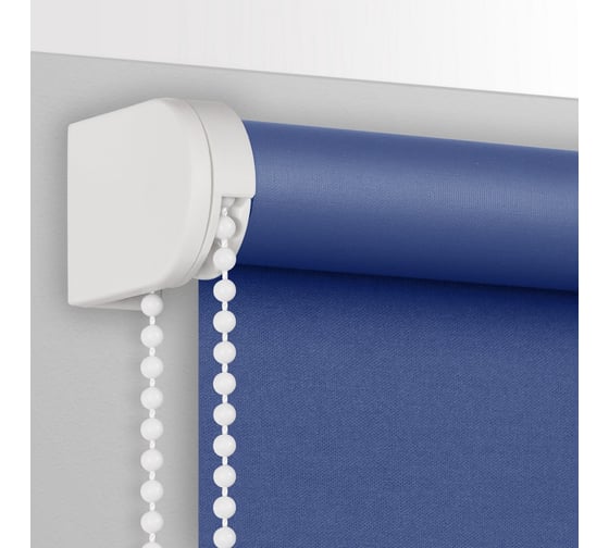 Рулонная штора PRAKTO BLACKOUT COLOR 60x160 см, синий 8317352