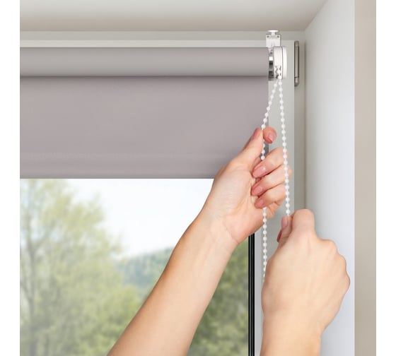 Рулонная штора PRAKTO BLACKOUT COLOR 65x160 см, серый 9403218875