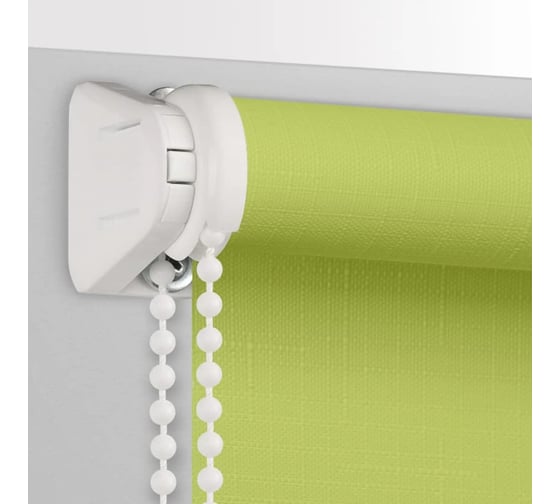 Рулонная штора PRAKTO SHANTUNG 65x165 см, зеленая 9403218656