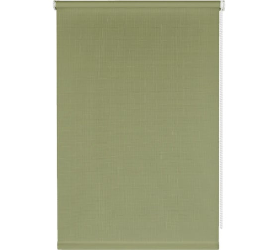 Рулонная штора PRAKTO SHANTUNG 95x160 см, оливковая 9403218685 1