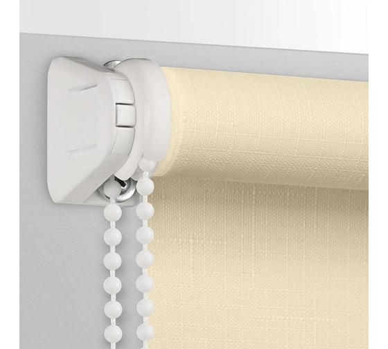 Рулонная штора PRAKTO SHANTUNG 45x165 см, песочная 9403217504