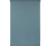 Рулонная штора PRAKTO SHANTUNG 75x160 см, бирюзовая 9403218691