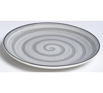 Тарелка Elrington ГРАФИТОВЫЙ БРИЗ, мелкая 270 мм, упаковка - гофрокороб по 6 шт 139-27074