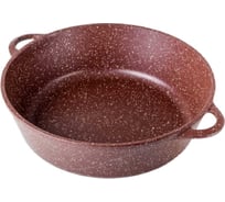 Жаровня Горница 4,5л. 300/95 шоколад без крышки, литые ручки ж6030аш ТП784107