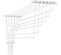 Потолочная сушилка для белья Comfort Alumin Group стальная 1,2 м белая 6 прутьев 004651