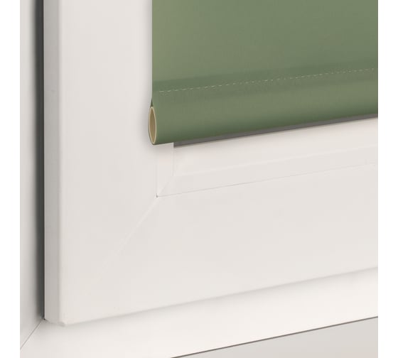Рулонная штора PRAKTO GLASGOW 100x160 см, оливковый 9403219464