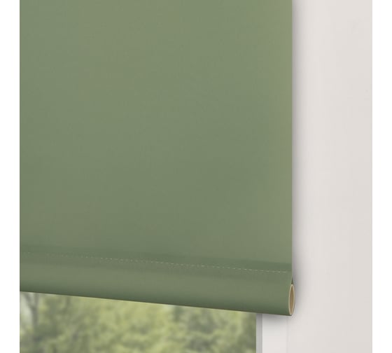 Рулонная штора PRAKTO GLASGOW 120x160 см, оливковый 9403219466