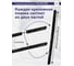 Потолочная сушилка для белья Comfort Alumin Group алюминиевая телескопическая black style telescop, 7 прутьев 1,2-2,0 м 004683 13