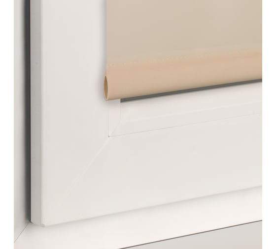 Рулонная штора PRAKTO GLASGOW 100x160 см, экрю 9403219435