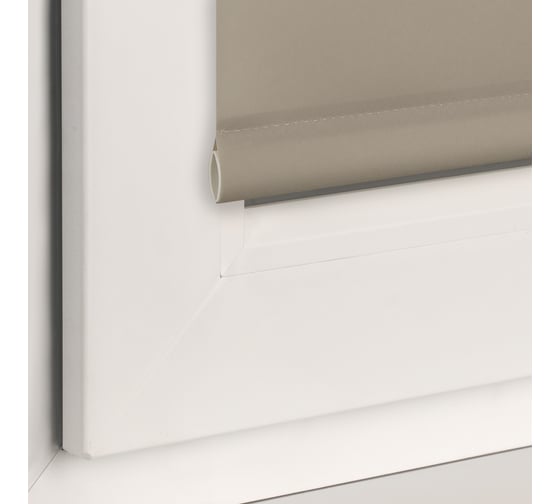 Рулонная штора PRAKTO GLASGOW 60x160 см, какао 9403219257