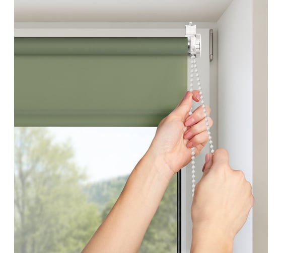 Рулонная штора PRAKTO GLASGOW 50x160 см, оливковый 9403219453