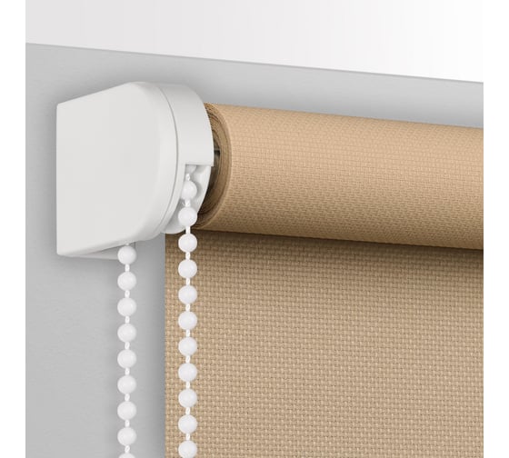 Рулонная штора PRAKTO JUTA 100x160 см, миндальный 9403217958