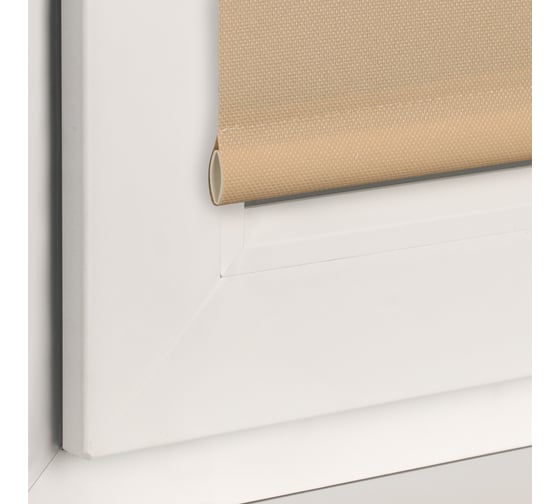 Рулонная штора PRAKTO JUTA 100x160 см, миндальный 9403217958
