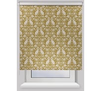 Рулонная штора PRAKTO BLACKOUT PRINT 50x160 см, Зайцы ежевика, горчичный 9403218802