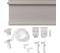 Рулонная штора PRAKTO JUTA 40x160 см, пепельный 9403219625 12