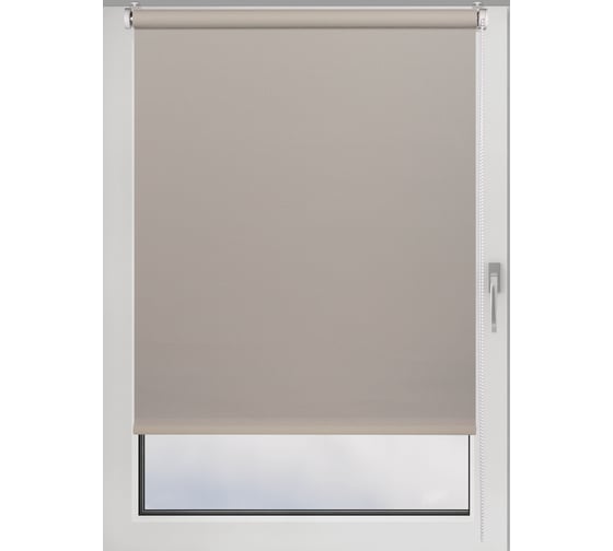 Рулонная штора PRAKTO JUTA 55x160 см, пепельный 9403219629