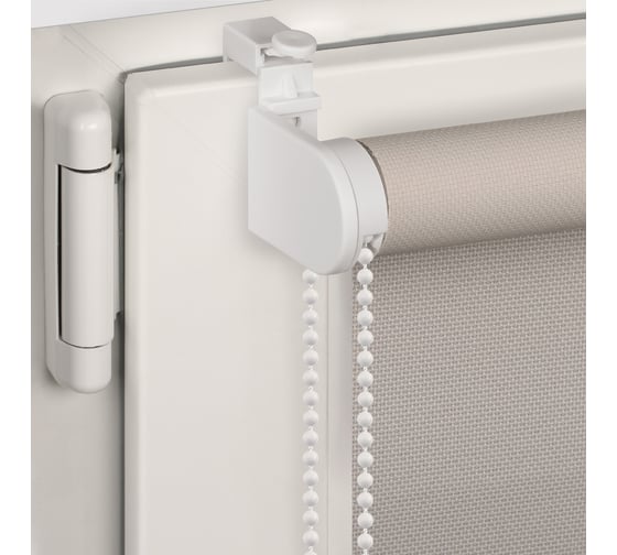 Рулонная штора PRAKTO JUTA 100x160 см, пепельный 9403219638