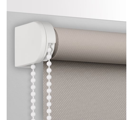 Рулонная штора PRAKTO JUTA 100x160 см, пепельный 9403219638