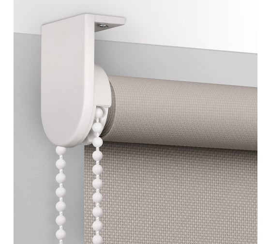 Рулонная штора PRAKTO JUTA 100x160 см, пепельный 9403219638