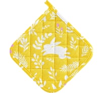 Прихватка Guten Morgen, Рогожка, Солнечные зайчики, желтый, 20x20 см Прсзж-20-20
