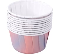 Бумажная форма для выпечки МУЛЬТИДОМ 10 шт., 5x4 см VL80-523