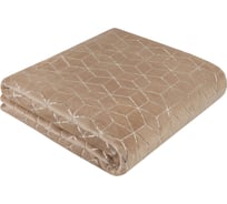Покрывало-плед Guten Morgen Велсофт, Крем брюле, 200x220 см Пффкрбр-200-220