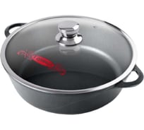 Жаровня Горница 4,5л. 300/95 классик литые ручки с крышкой ТП784106