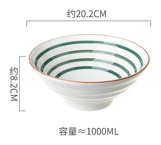 Набор тарелок Homium Kitchen Collection, глубокая, белый, D20 см, 2 шт. полосы, 2 шт. капли, 4 шт. set4Bowl01/02/Blue