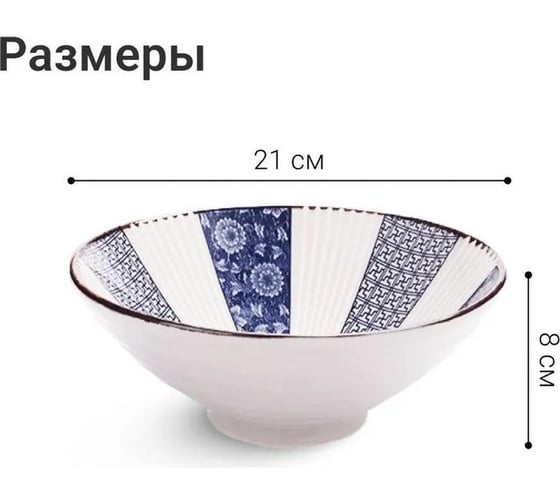 Набор тарелок Homium Kitchen Home, глубокая, белый, D21 см, 2 шт. set2BowlHome01