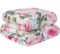 Покрывало-плед Guten Morgen Велсофт, Пионы 200x220 см Пф-Пион-200-220