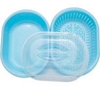 Универсальная хлебница ОНЕСТ 3 в 1 голубой ХПУ-3в1 Г