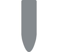 Чехол для гладильной доски InHome 1300x480, с поролоном, антипригарное покрытие, серый INHIBC1/8