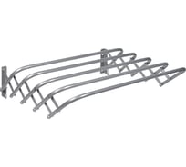 Сушилка для белья InHome настенная, 90 см, серая INCDW90/G