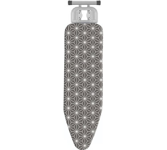 Чехол для гладильной доски Hausmann 38x120 см, металлизированный, темно-серый HM-099-S