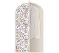 Чехол для одежды Hausmann ПЭТ, 60x100 см, бежевый/принт HM-A-12-1-1