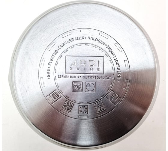 Набор кастрюль ARDI Kuche из нержавеющей стали 6 предметов AR-611 4 00-00014783