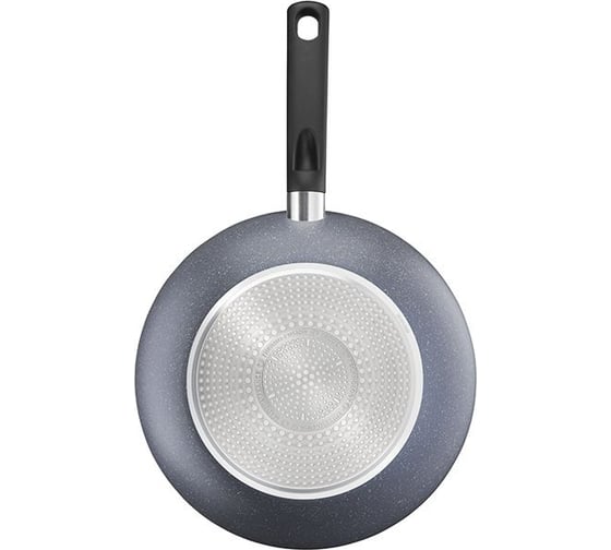 Сковорода-ВОК TEFAL WOK Natural Cook 04211628 круглая 28 см несъемная ручка без крышки серый 910004 1682519
