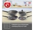 Сковорода-ВОК TEFAL WOK Natural Cook 04211628 круглая 28 см несъемная ручка без крышки серый 910004 1682519 9