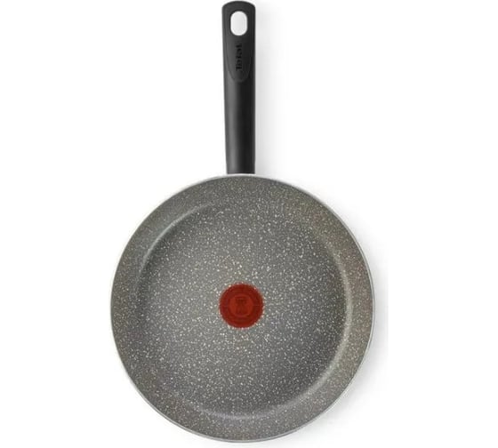 Сковорода TEFAL Natural Cook 04211122 круглая 22 см несъемная ручка без крышки серый 9100046093 1682504