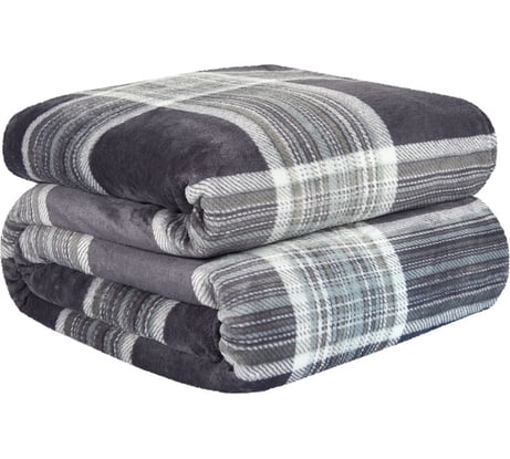 Покрывало-плед Guten Morgen Эдинбург, 150x200 см, велсофт РКфл-SP67-150-200