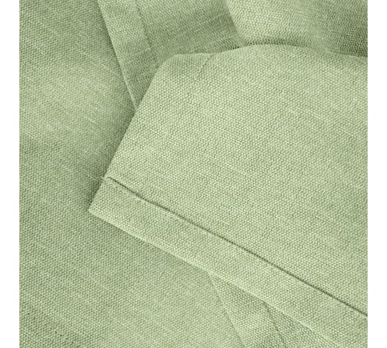 Комплект из 2х штор Волшебная Ночь рогожка, 165/270, эвкалипт 789103