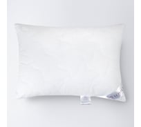 Подушка Ecotex Валенсия стеганая, наполнитель Fiber, чехол поликоттон 80% хлопок, 50x70 ПВ57 4680088202570