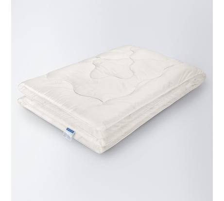 Стеганое одеяло Ecotex Овечья шерсть шерстяное, всесезонное, 1.5 спальное, 140x205 ОШД1 4660054348747