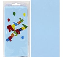 Одноразовая скатерть Дон Баллон голубой, 120x140 см, 1 шт. 12002