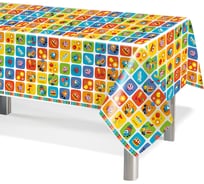 Одноразовая скатерть Дон Баллон грузовичок лёва, 137x183 см, 1 шт. 501824