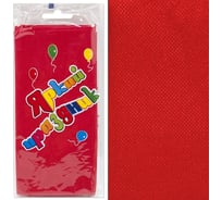 Одноразовая скатерть Дон Баллон красный, 120x140 см, 1 шт. 12005