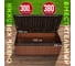 Сундук Keter Darwin 380L коричневый 252666 4