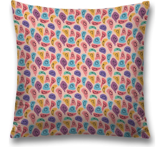Декоративная наволочка на молнии JoyArty чехол на подушку "Жаркое лето” 45x45 см sl_423878 1